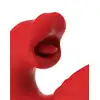 IY - Mouthy Biting &amp; Flipping Vibe With App. Wyjątkowy wibrator z króliczkiem dla podwójnej stymulacji i zdalnej kontroli