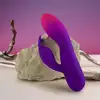 Rocks Off - Glo-Girl Rabbit Purple. Miękka, bezpieczna dla ciała silikonowa powłoka i mocna podwójna stymulacja. 