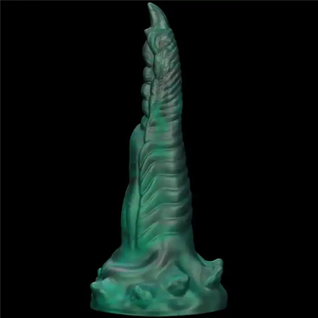 LoveToy - Savage Charm Double-Claw. Fantazyjne podwójne silkonowe dildo z pazurami i wibracjami. SUPER MOCNE!!!