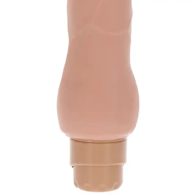 ToyJoy - Dual Density Smooth Vibrator. Jedwabiście gładki wibrator z twardym rdzeniem i realistycznie odwzorowanymi detalami.