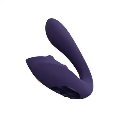 Vive - Yuki Dual Motor G-Spot Vibrator with Massaging Beads Purple. Podwójna stymulacja dzięki masującym koralikom i precyzyjnym wibracjom