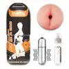 LoveToy - Sex in Can Anus Lotus Tunnel. Wibrujący masturbator z cyberskóry