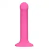 Loveline - Non-Phallic Vibrating Dildo Powerful Pink. Wibrujące dildo zaprojektowane z myślą o jak największym komforcie