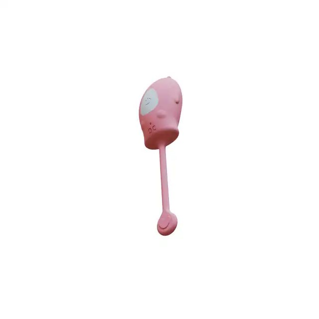 B-Series - Love Egg. Wibrujące jajeczko z elastycznym ogonkiem i miękkim silikonowym wykończeniem.