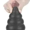 LoveToy - King Sized Vibrating Anal Cracker. Ekstra gruby, z 3 prędkościami, przyssawką i realistycznym pvc