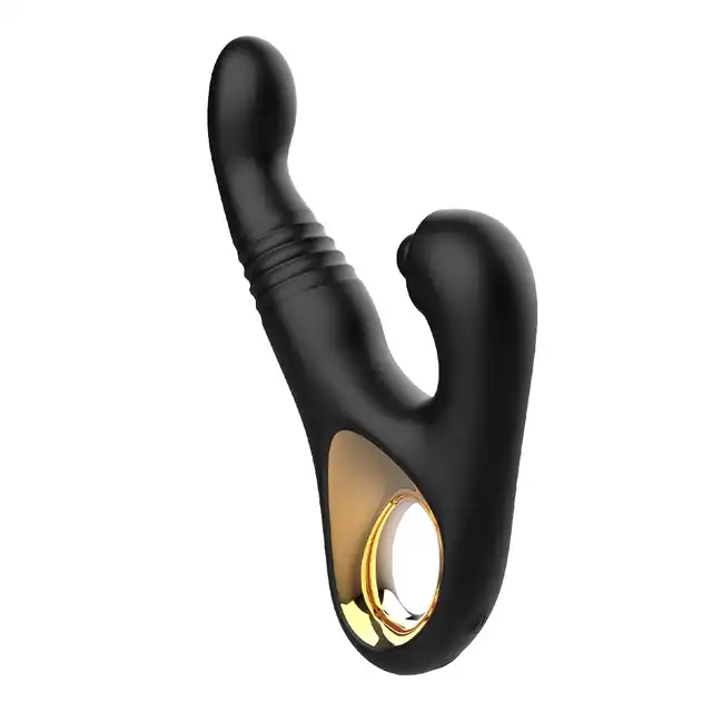 Rimba Toys - Sensual Nights SN08. Elegancki wibrator wielofunkcyjny, który zapewnia intensywną stymulację punktu G i łechtaczki