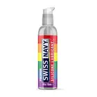 Swiis Navy - Silicone Lubricant Pride Edition 118 ml. Luksusowy, długotrwały silikonowy lubrykant z dodatkiem witaminy E w eleganckim opakowaniu z pompką