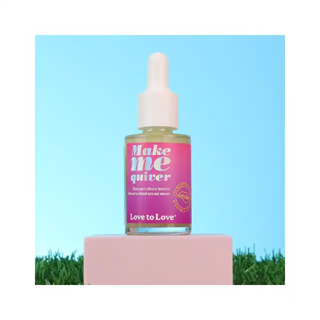 Love to Love - Make me quiver. Stymulujące damskie serum, intensyfikacja przyjemności, która wprowadzi Cię w ekstazę