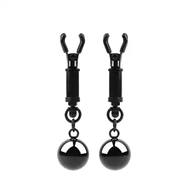Chisa - Playful Weighted Nipple Clamps.  Eleganckie i wyrafinowane klamerki na sutki, które oferują mocne doznania bez potrzeby przekłuwania skóry. 