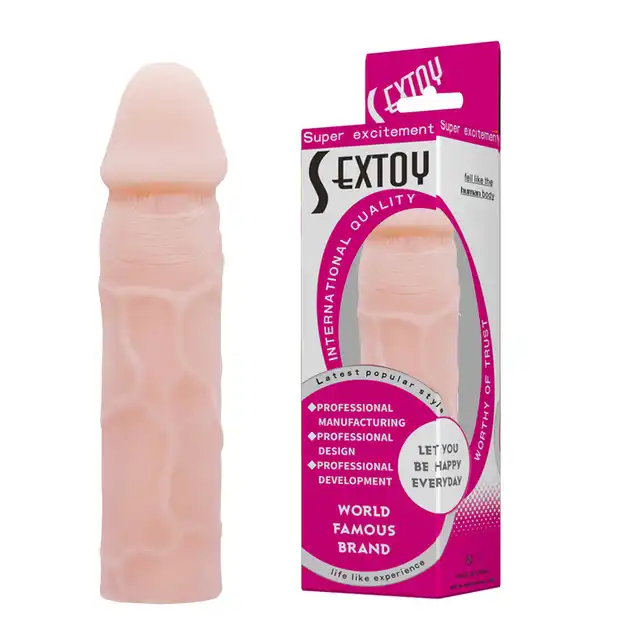 Baile - SEXTOY Bendable 1. Elastyczne dildo z realistycznym trzonem i zaokrągloną główką
