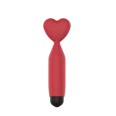 Erospace - Sweet Play Mini Heart Vibrator. Mini wibrator serduszko, urocza przyjemność w podróży
