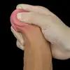 LoveToy - Wibrator 9.0'' Dual Layered Platinum Silicone Rotator. Realistyczne doznania, nowoczesna technologia