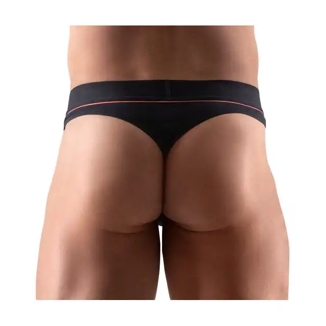 Svenjoyment -  PT Men`s String S. Czarny string z bawełny organicznej dla aktywnego i stylowego mężczyzny.