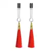 LoveToy - Glamour Tassel Nipple Clamp. Regulowane zaciski na sutki, intensywna przyjemność z delikatnym naciskiem