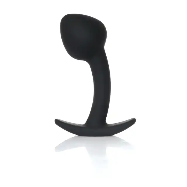 B-Series - Silicone Curved Plug M. Gładka powierzchnia, anatomiczny kształt i silikon marki premium