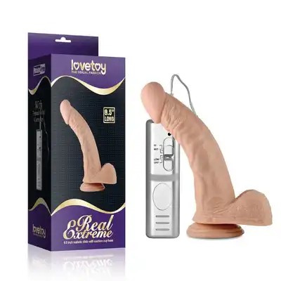 LoveToy - Real Extrime Curved Passion. Realistyczne dildo, niesamowita przyjemność i intensywna stymulacja. 
