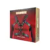 Virgite - Man Bondage Body Harness Mod. 6 Black. Elegancki harness, który zapewnia pełną kontrolę i niezrównaną intensyfikację doznań.