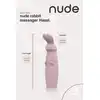 Nude - Hazel Rabbit Massager. Niewielki wibrator z króliczymi uszkami do stymulacji łechtaczki z 10 wibracjami i 3 prędkościami
