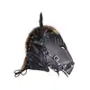 O-Products - Unique Leather Horse Head Mask. Niesamowita, realistyczna maska konia.
