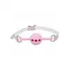 Ouch! - Paris Collection Silicone Ball Gag. Czas na zabawę z kneblem kulkowym o eleganckim wykończeniu w paryskim stylu