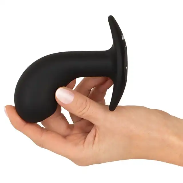 Anos - Big Head Prostate Plug. Wtyczka analna z dużą, masującą główką, profesjonalista od prostaty z wibracjami