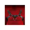 Virgite - Man Bondage Body Harness Mod. 4 Black. Harness z ekologicznej skóry, który łączy w sobie zarówno estetykę, jak i intensywność doznań!