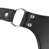 OUCH! - Leather Chastity Belt with Straps. Skórzany pas cnoty z paskami.
