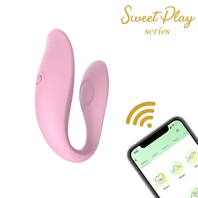 Erospace - Sweet Play C-type Vibrator. Wibrator typu C sterowany aplikacją, nowoczesna przyjemność i pełna kontrola
