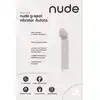 Nude - Aulora Travel G-Spot Vibrator. Kompaktowy i elegancki wibrator do punktu G z 10 wibracjami i 7 rytmami, intensywna stymulacja