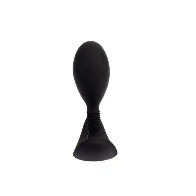 Chisa - Black Mount Anal Play Plug S. Idealny dla początkujących plug analny z wysokiej jakości silikonu