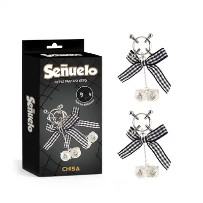 Senuelo - Nipple Fantasy Grips. Eleganckie klamerki na sutki z precyzyjną regulacją i zmysłową stymulacją