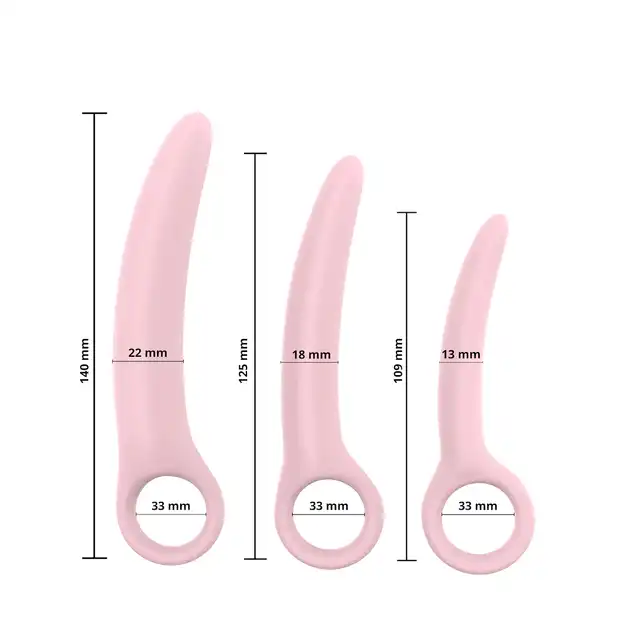Erospace - Sweet Play Pelvic Floor Muscles Training Set. Zestaw dilatorów pochwy, skuteczna terapia i poprawa komfortu intymnego