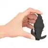 Black Velvets - RC Butt Plug. Wibrujący stożkowy korek analny z pilotem zdalnego sterowania, wyjątkowy kształt i stymulacja