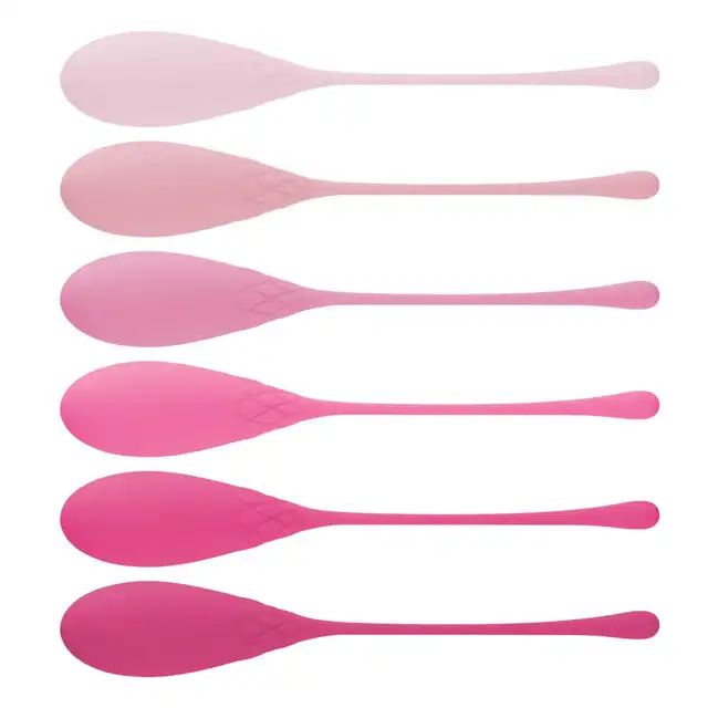 Teazers - Kegel Balls Set 6 Pcs. Zestaw progresowy kulek kegla, 6 sztuk, doskonały trening mięśni dna miednicy