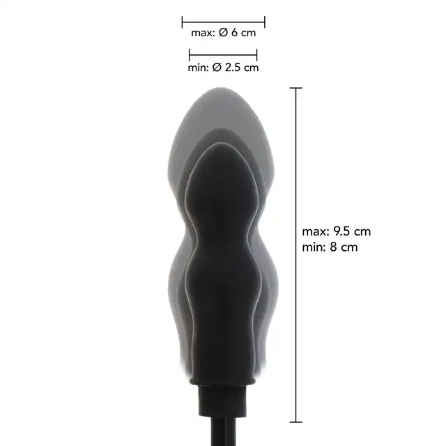 Hidden Desire - Extreme Inflatable Bulb Plug Starter. Nadmuchiwana wtyczka analna do intensywnych doznań