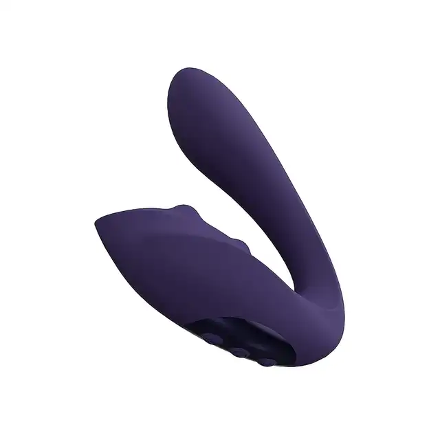 Vive Yuki - Dual Motor G-Spot Vibrator with Massaging Beads - Purple