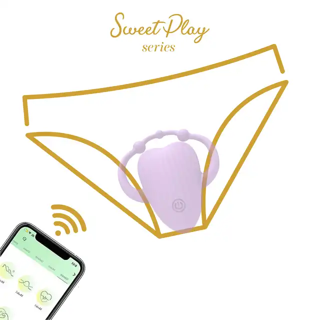 Erospace - Sweet Play Wibrating Massager. Masażer sterowany aplikacją, nowoczesna przyjemność na wyciągnięcie ręki