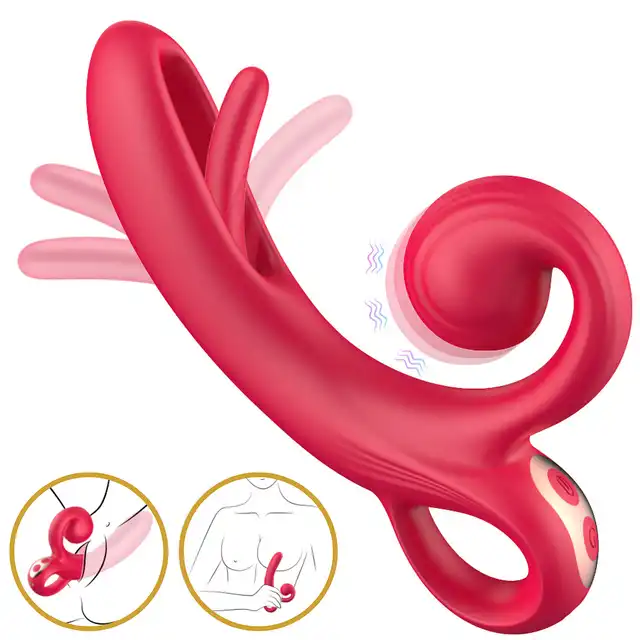 Erospace - Sweet Play Tounge Flipping Vibrator. Wibrator z ruchomym języczkiem, intensywna stymulacja dla maksymalnej przyjemności