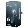 Satifsyer - Heat Flex 4 Light Blue. Wibracje, obroty i ciepło dla wyjątkowych doznań z precyzyjną stymulacją punktu G i łechtaczki