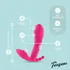 Teazers - Wearable Vibrator with Remote. Wyjątkowy wibrator do potrójnej stymulacji, eksploracja przyjemności na nowym poziomie