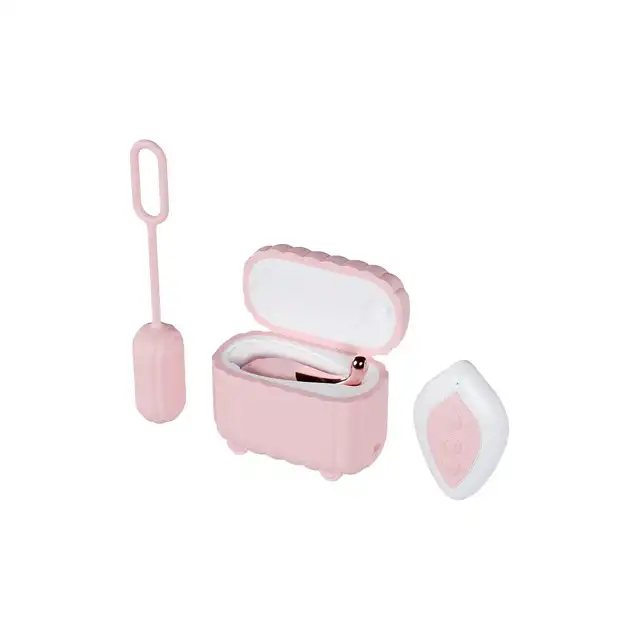 Blush - Play with me Wanderlust Pink. Niesamowity zestaw dwa miniwibratory, precyzyjny mini wand i bezprzewodowe jajeczko sterowane pilotem!