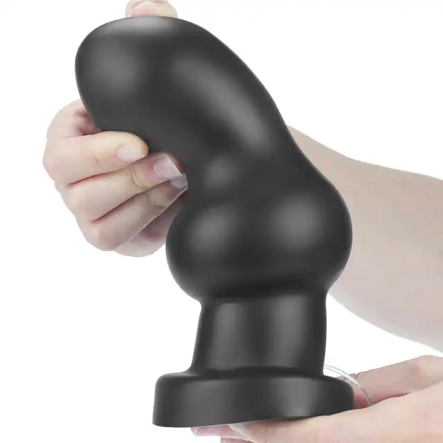LoveToy - King Sized Vibrating Anal Rammer 7". Duży korek analny z przyssawką.