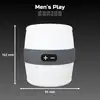 Erospace - Men's Play Vibrating Male Masturbator. Męski masturbator z 12 funkcjami wibracji, intensywne doznania i realistyczna przyjemność