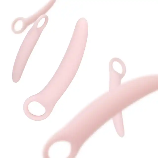 Teazers - Vaginal Dilator Set. Różowy zestaw 5 rozszerzaczy waginalnych, idealny dla osób pragnących poprawić elastyczność