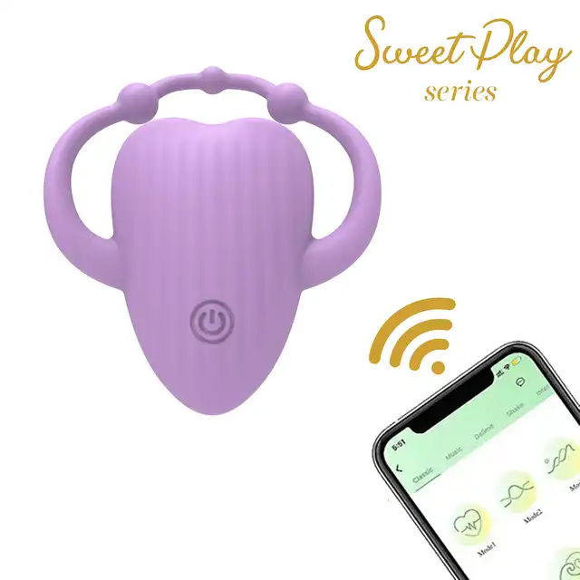 Erospace - Sweet Play Wibrating Massager. Masażer sterowany aplikacją, nowoczesna przyjemność na wyciągnięcie ręki