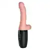 Pipedream - King Cock Plus 6.5 Inch Thrusting Cock With Balls. Głębokie ruchy posuwiste, przyjemne podgrzewanie do temperatury ciała oraz potężne wibracje