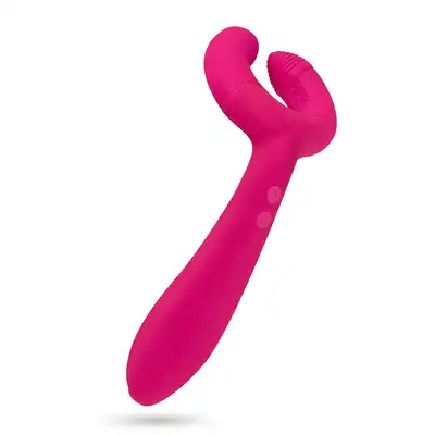 Teazers - Pair Vibrator. Różowy wibrator wielofunkcyjny dla par, eksplozja wrażeń dla dwojga