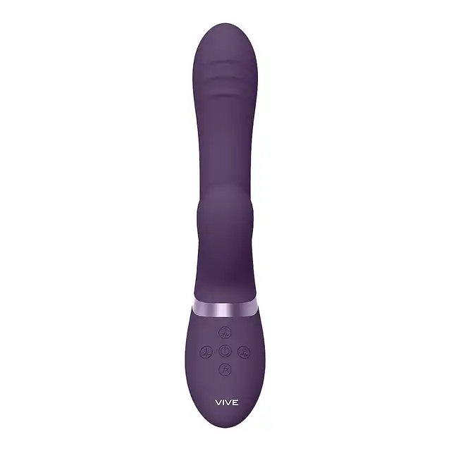 Vive - Tani Finger Motion with Pulse-Wave Vibrator Purple. Wibrator z technologią pulsacyjną i ruchem palca dla intensywnej stymulacji