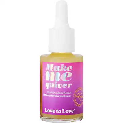 Love to Love - Make me quiver. Stymulujące damskie serum, intensyfikacja przyjemności, która wprowadzi Cię w ekstazę