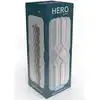ToyJoy - Hero Large Masturbator Hexo. Dwustronny masturbator o wyjątkowej teksturze w kształcie sześciokąta i spirali